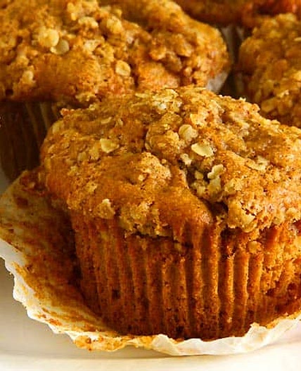 Eggless Caramel Apple Muffins Recipe
