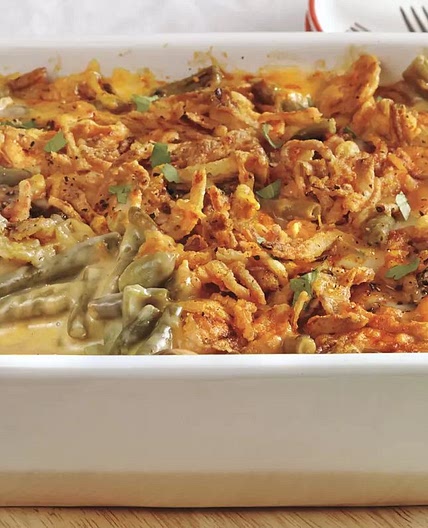 Cheesy Green Bean Casserole