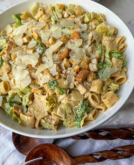 Chicken Caesar Pasta Salad 