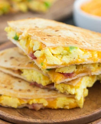 Easy Breakfast Quesadillas