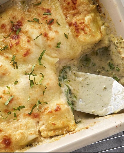 Spinach and Ravioli Lasagna