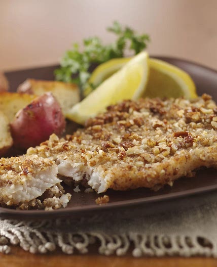 Pecan-Crusted Fish Fillets