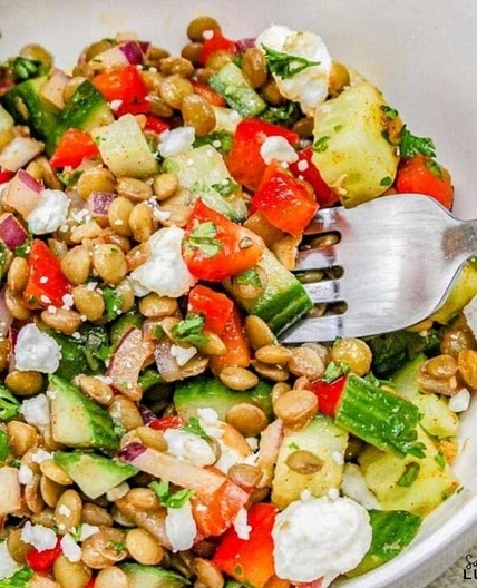 Moroccan Lentil Salad Recipe