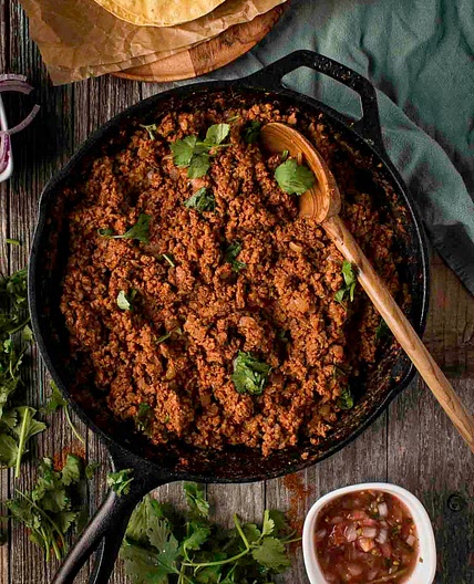 Easy TVP Taco Meat (Vegan, 10 Minutes)