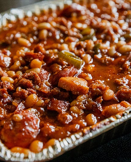 Spicy Cowboy Beans