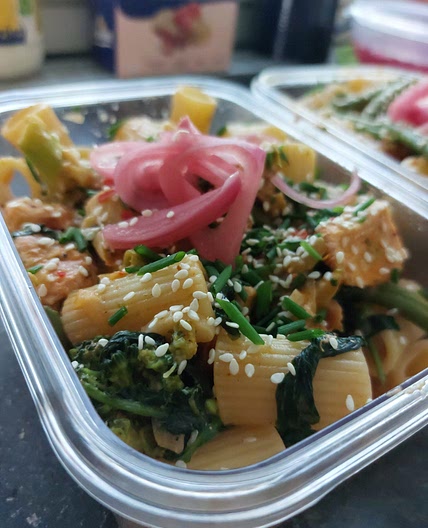 Chicken veg-pasta
