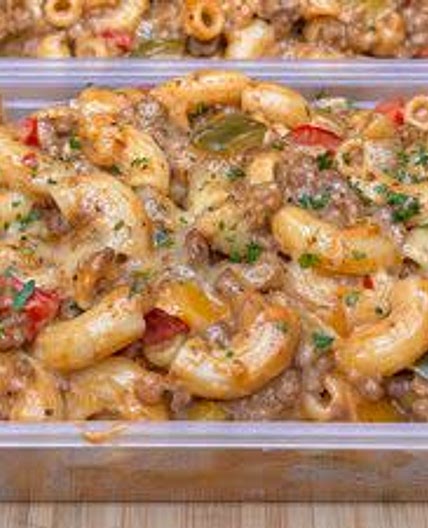 Philly Cheesesteak Mac N Cheese