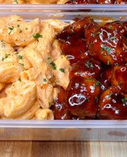 Honey BBQ Chicken Mac & Cheese