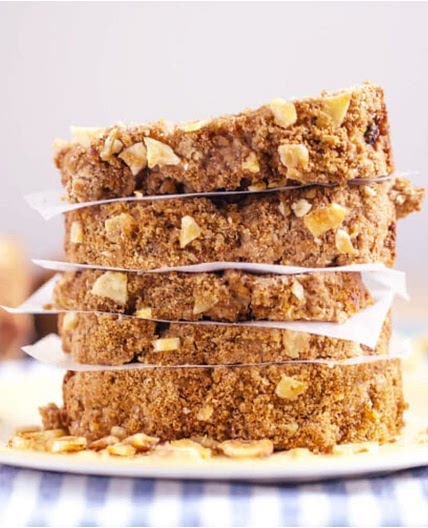 Streusel banana bread 