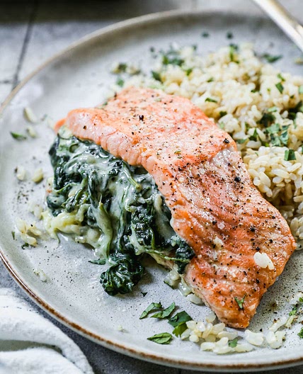 Stuffed Salmon