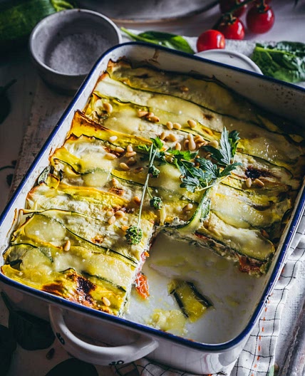 Zucchini-Lasagne 