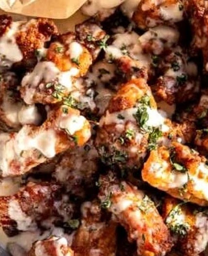 Baked Garlic Parmesan Boneless Wings