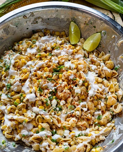 Mexican Street Corn Pasta Salad