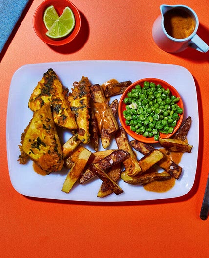 Tofish & Chips x Thai Red Curry Sauce