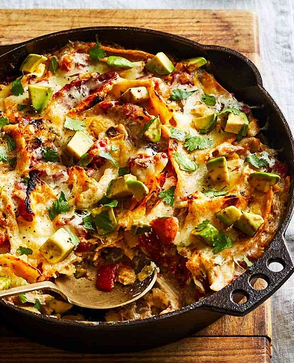 Skillet Enchiladas Suizas