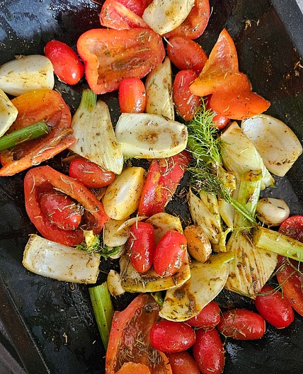 Roast Pepper & Fennel Soup