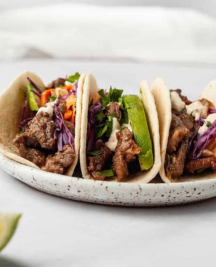 Japanese style taco
