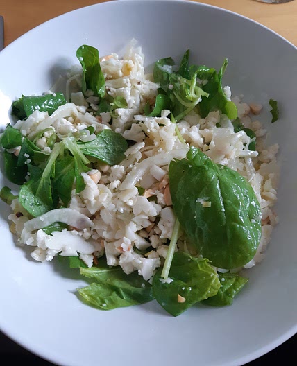 Salade au fenouil et au chou-fleur