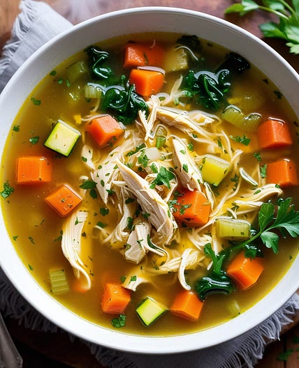Keto Chicken Soup Recipe