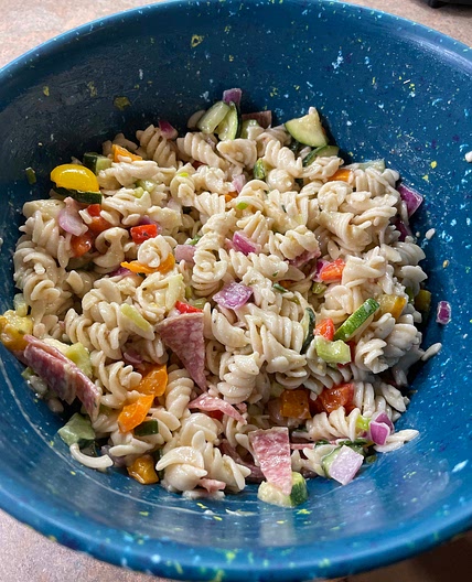 My healthy Pasta salad