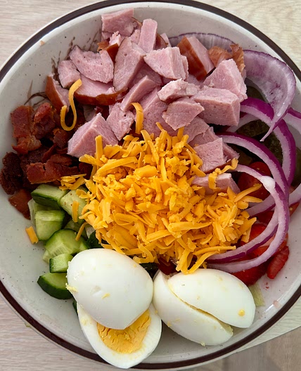 Ham Cobb Salad