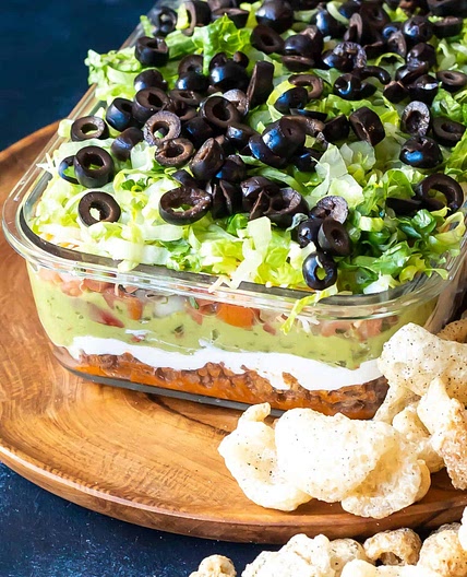Keto 7 Layer Dip