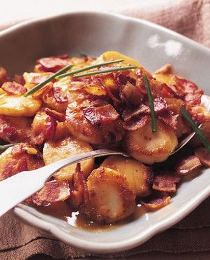 Seared Scallops with Bacon