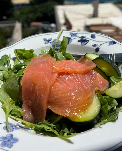 Smoked Salmon Salad