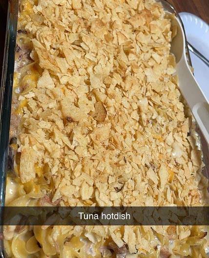 Tuna hot dish 