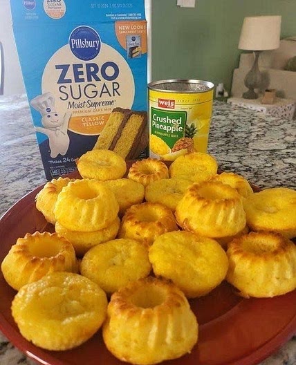Pineapple Cupcakes