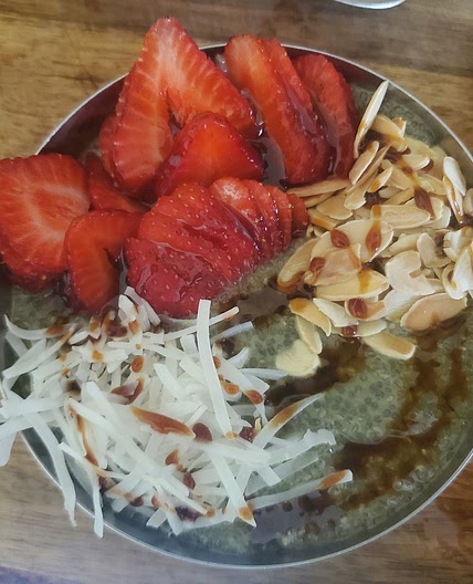 Matcha Chia Pudding Bowl