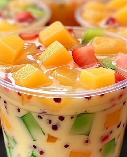 Fruity Tapioca Jelly Drink