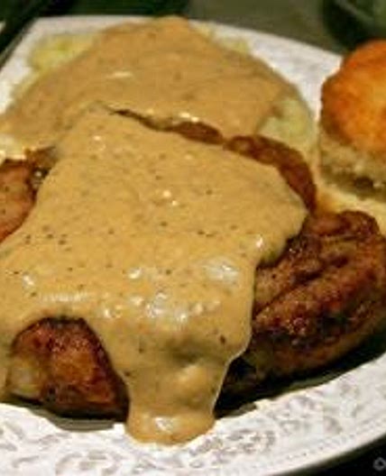 Country Pork Chop w/ Gravy