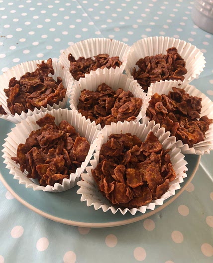 Chocolate Cornflake Cakes