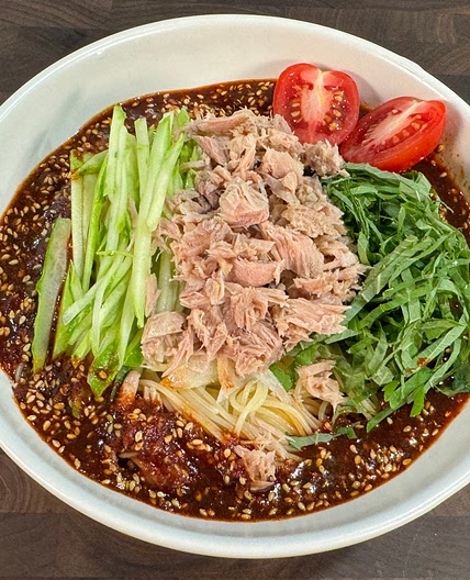 입맛 없을 때 드시면 완전 맛있는 비빔파스타✨