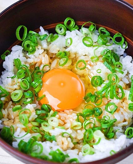 Tamago Kake Gohan (TKG Japanese Egg on Rice)
