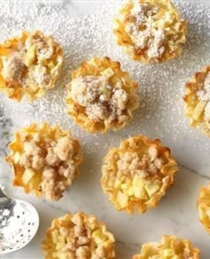 Dutch Apple Pie Tartlets