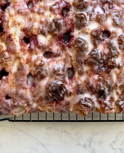 Jam Doughnut Focaccia