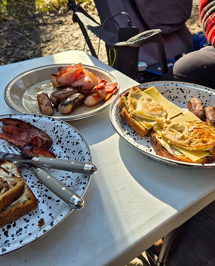 Camp breakfast