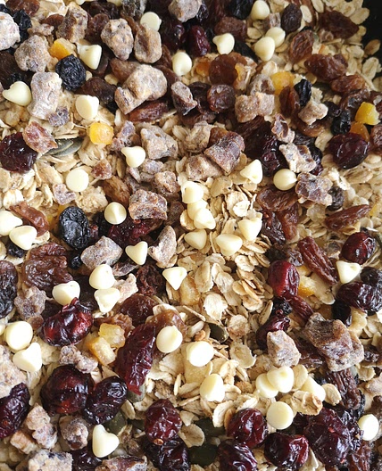White Chocolate and Cranberry Granola