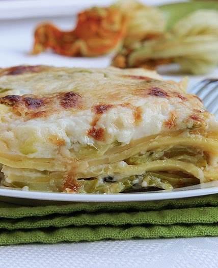 Lasagna bianca alle zucchine