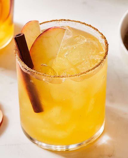 Apple Cider-Mezcal Margarita