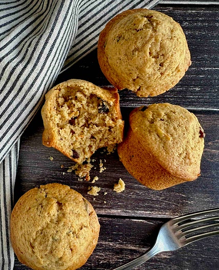 Carrot cake muffins
