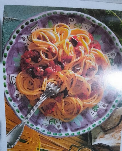 Bucatini a la jardinera