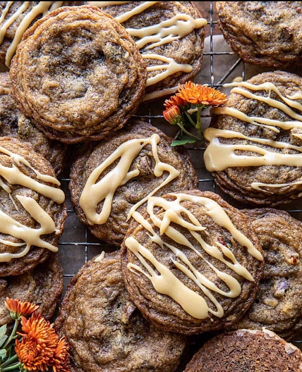 Brown Butter Chewy Maple Brown Sugar Cookies