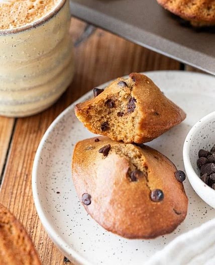 Madeleines pois chiche noisette