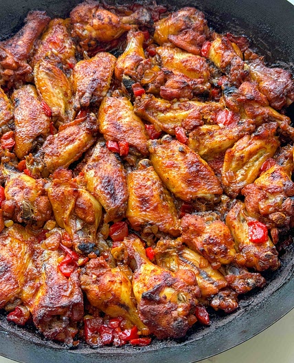 Oven baked wings 