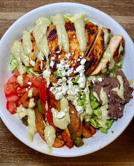Chicken Fajita Bowl