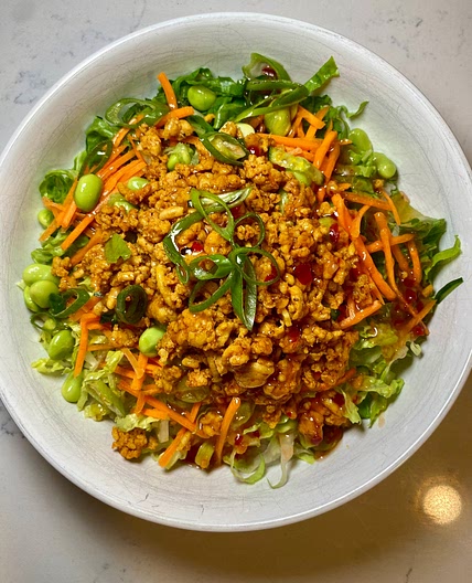 Chili Chicken Crunch Bowl