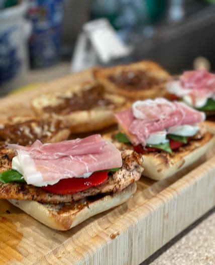 Chicken Prosciutto Mozzarella Panini